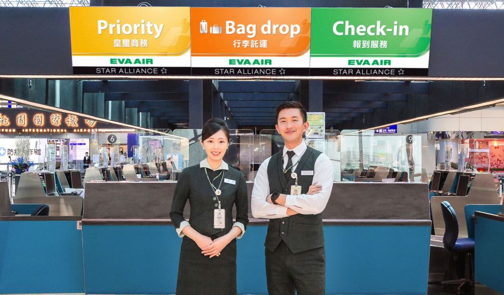 EVA AIR UNVEILS NEW CHECK-IN COUNTER GRAPHICS | The Travel Daily